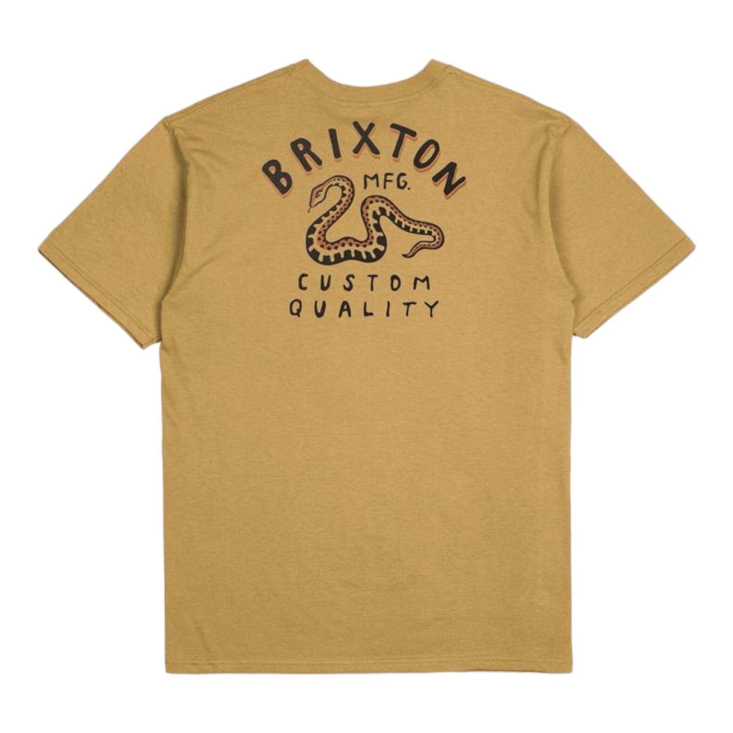 Brixton Clymer S/S T-Shirt - Bright Gold