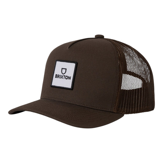 Brixton Alpha Block X C MP Mesh Cap - Brown / Brown