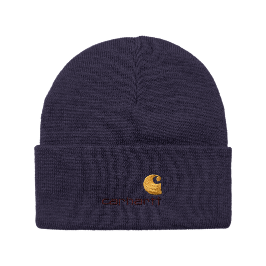 Carhartt WIP American Script Beanie - Cassis