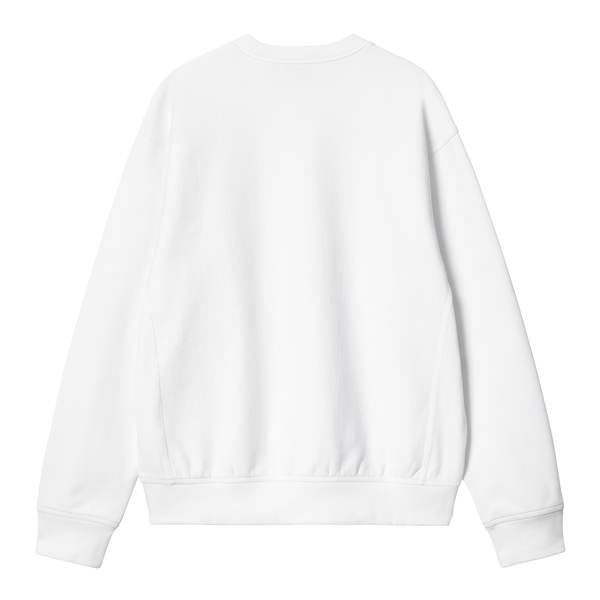 Carhartt WIP American Script Sweat - White