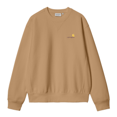 Carhartt WIP American Script Sweat - Peanut