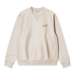 Carhartt WIP American Script Sweat - Moonbeam