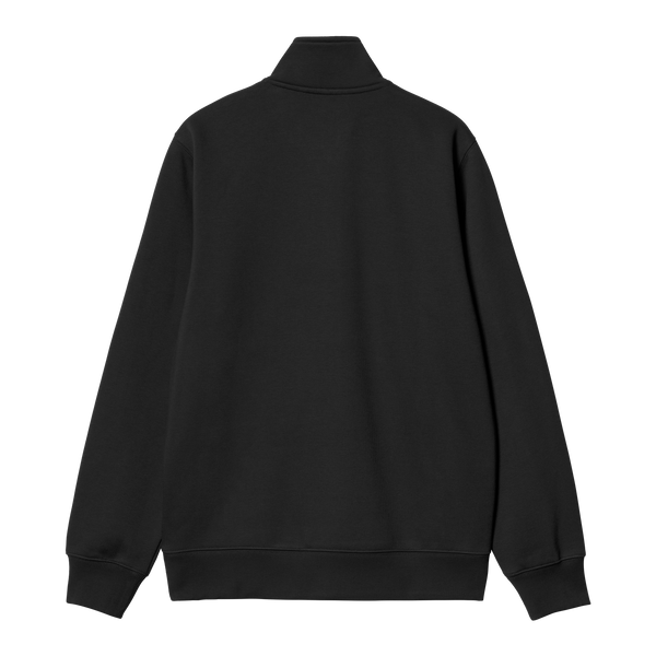 Carhartt WIP Chase Neck Zip Sweat - Black/Gold