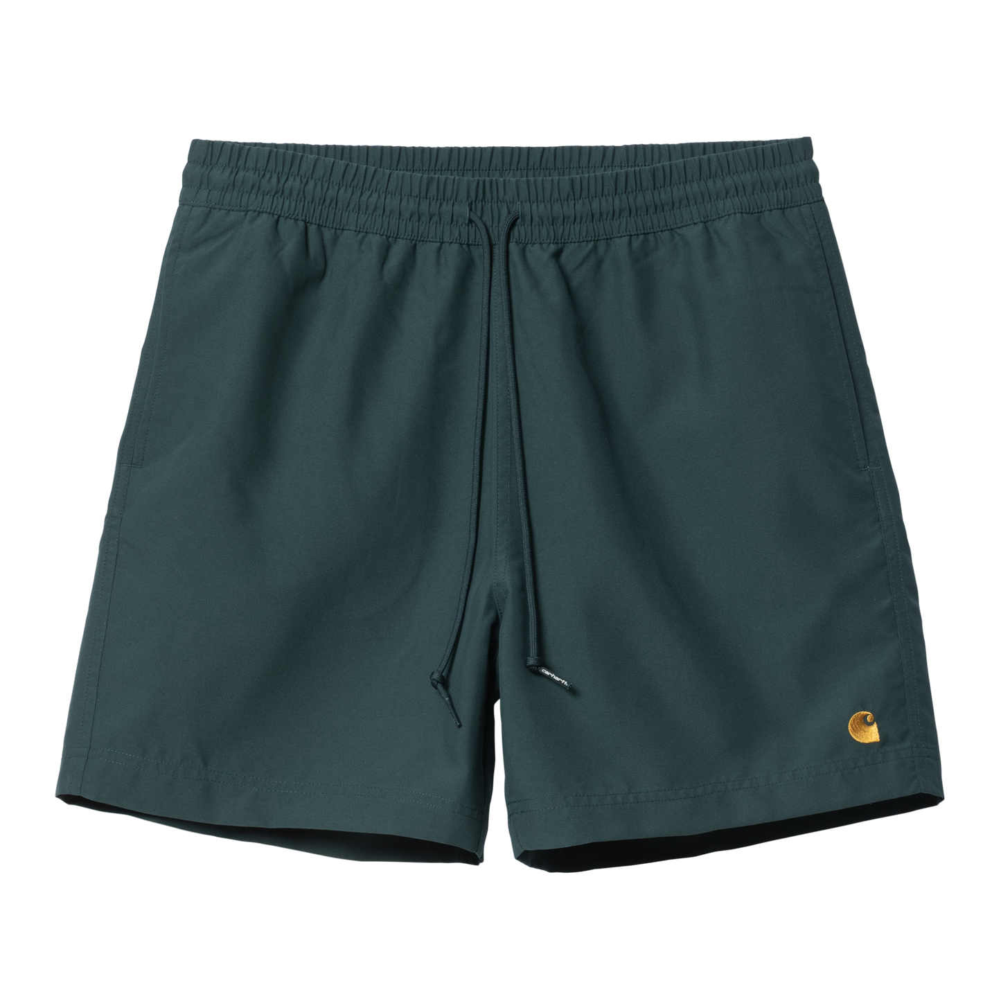 Carhartt WIP Chase Swim Trunks - Botanic/Gold