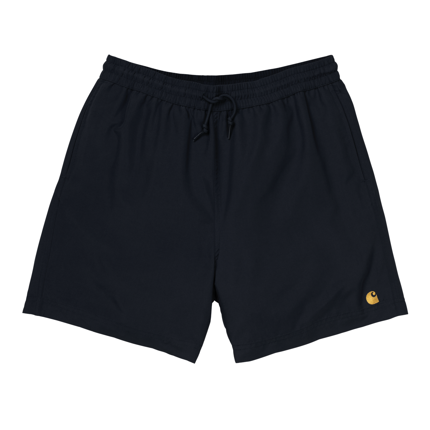 Carhartt WIP Chase Swim Trunks - Black/Gold