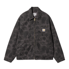 Carhartt WIP Detroit Jacket  - Camo Duck Green / Graphite Garment Dyed