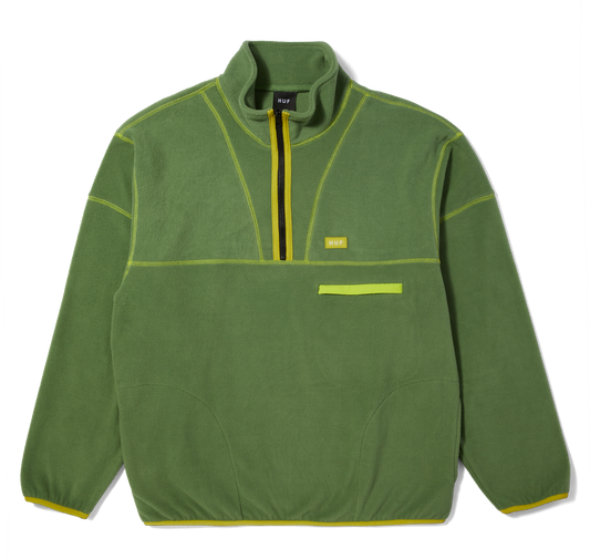 HUF - Elysian 1/4 Zip Fleece - Avocado