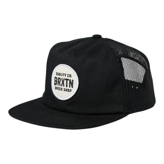 Brixton Gateway NP MP Trucker Cap - Black / Black