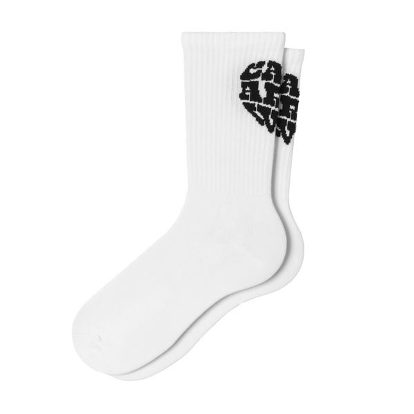 Carhartt WIP - Heartbreaker Socks - White / Black