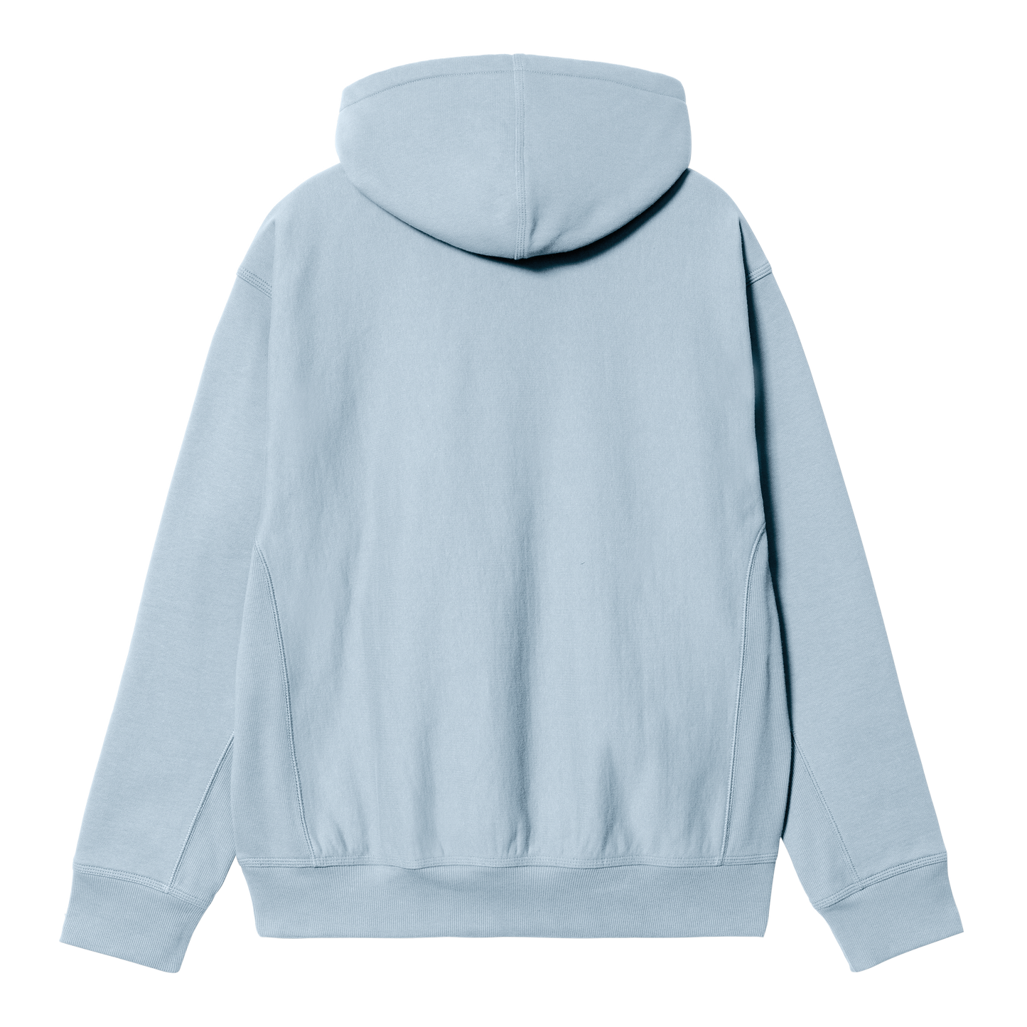 Carhartt WIP Hooded American Script Sweat - Frosted Blue