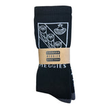 Forw4rd Meggies Mono Crest Socks - Black