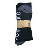 Forw4rd Meggies Mono Crest Socks - Black