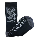 Forw4rd Meggies Mono Crest Socks - Black