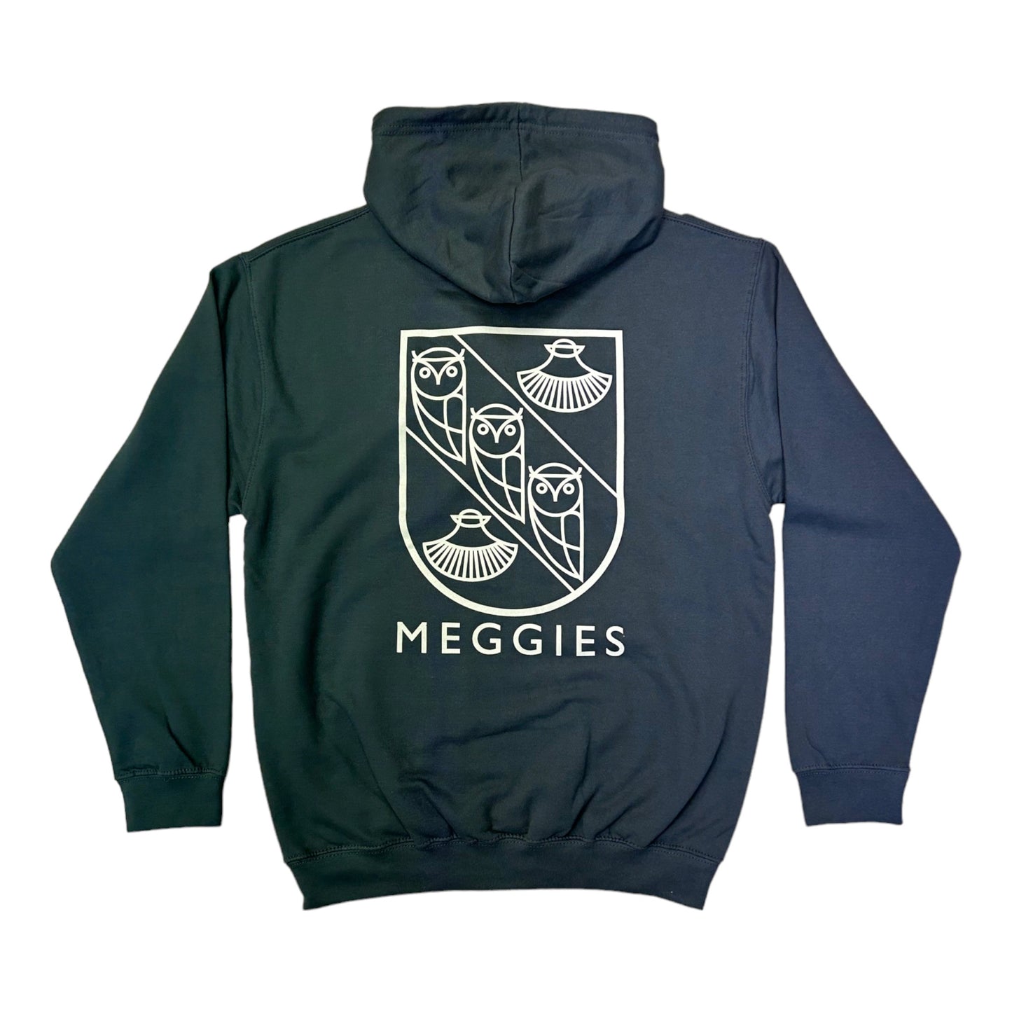 Forw4rd Meggies Mono Crest Hoody - Shark Grey