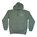 Forw4rd Meggies Mono Crest Hoody - Dusty Green/Green