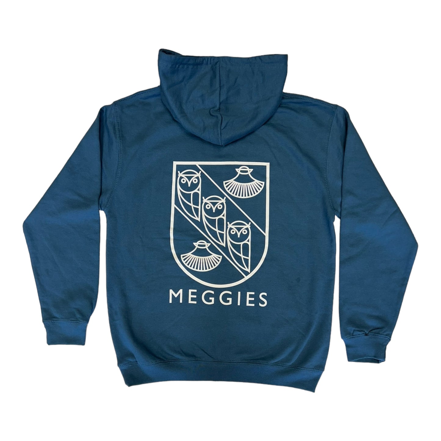 Forw4rd Meggies Mono Crest Hoody - Airforce Blue