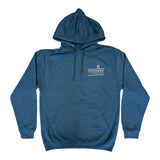 Forw4rd Meggies Mono Crest Hoody - Airforce Blue