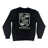 Forw4rd Meggies Mono Crest Sweatshirt - Black