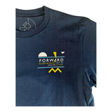 Forw4rd Meggies Abstract Crest - Navy