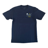 Forw4rd Meggies Abstract Crest - Navy