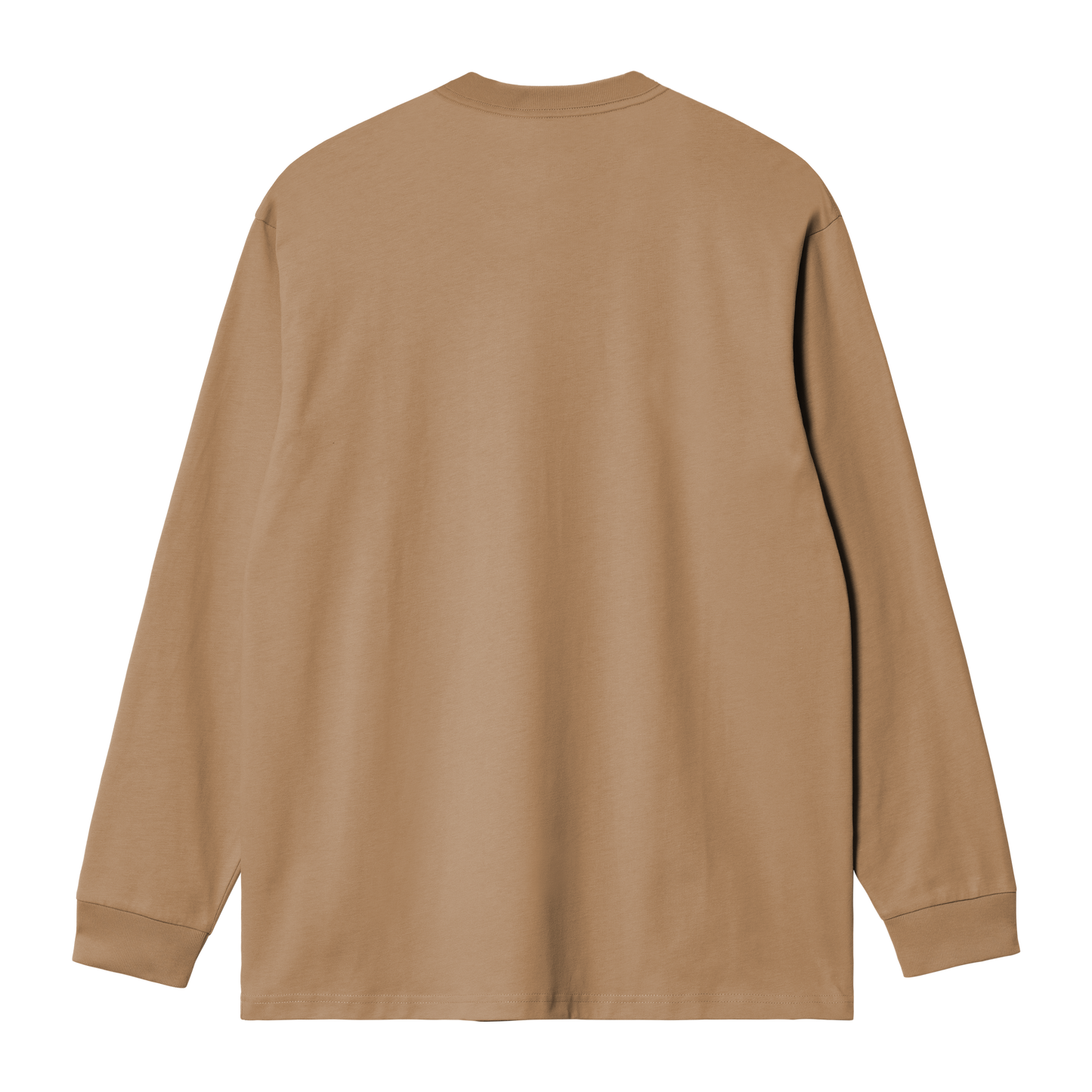 Carhartt WIP L/S American Script T-Shirt - Peanut