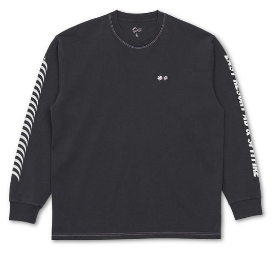 Last Resort AB X Spitfire LS T-Shirt Washed Black