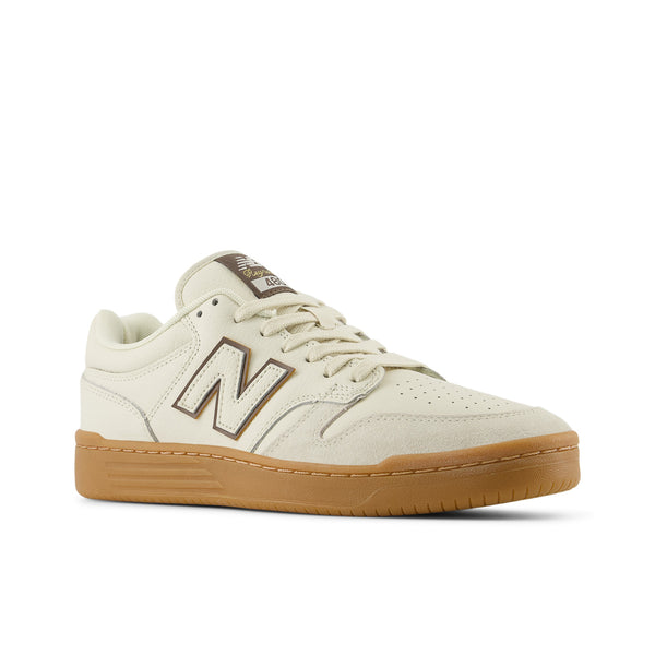 New Balance Numeric 480 DRW Andrew Reynolds Shoes - Sea Salt / Brown