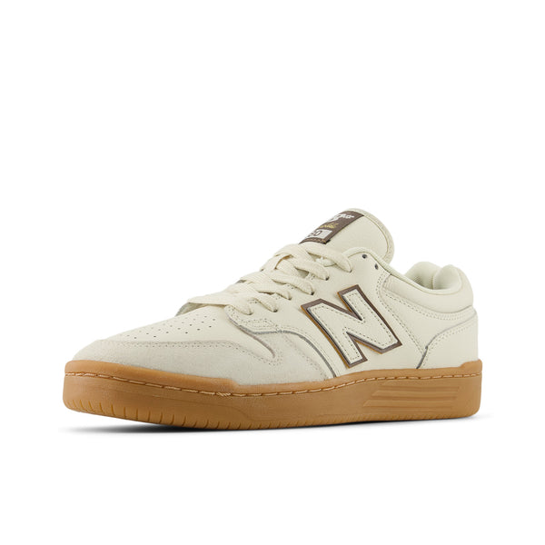 New Balance Numeric 480 DRW Andrew Reynolds Shoes - Sea Salt / Brown