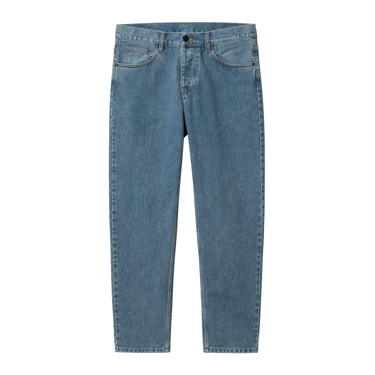 Carhartt WIP Newel Pant - Blue light used wash