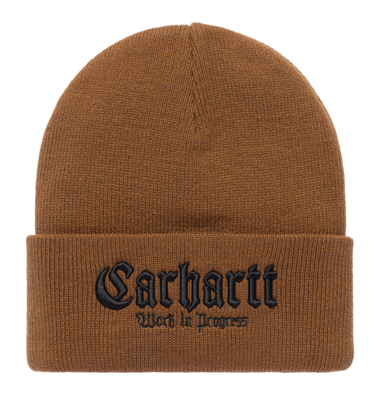 Carhartt WIP Onyx Beanie - Hamilton Brown/Black