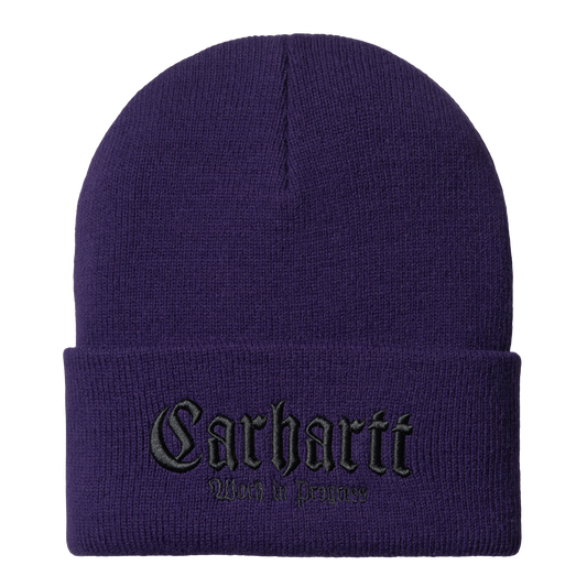 Carhartt WIP Onyx Beanie - Tyrian/Black