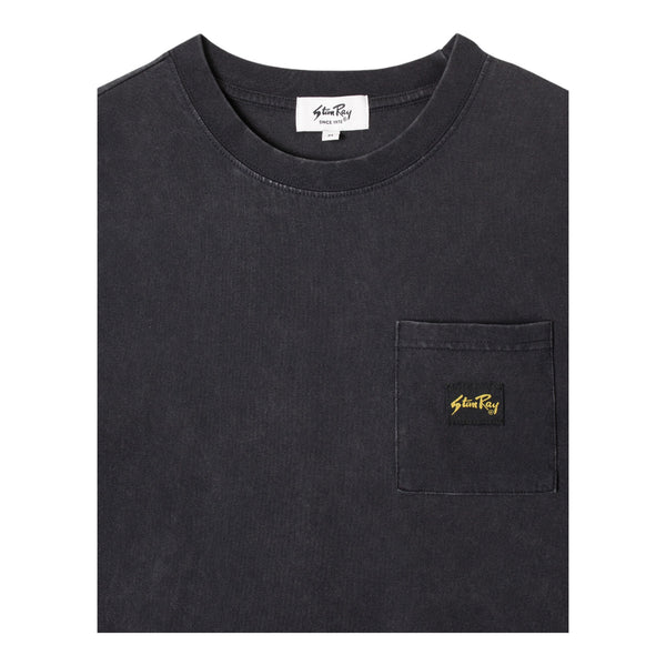 Stan Ray Patch Pocket T-Shirt -  Washed Black