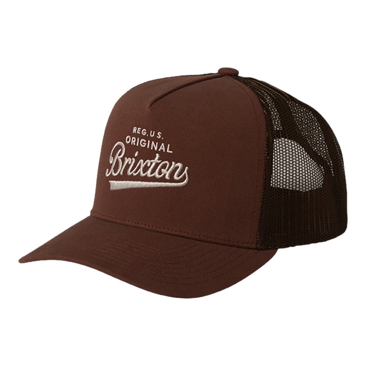 Brixton Postal C Netplus MP Trucker Cap -Sepia / Sepia