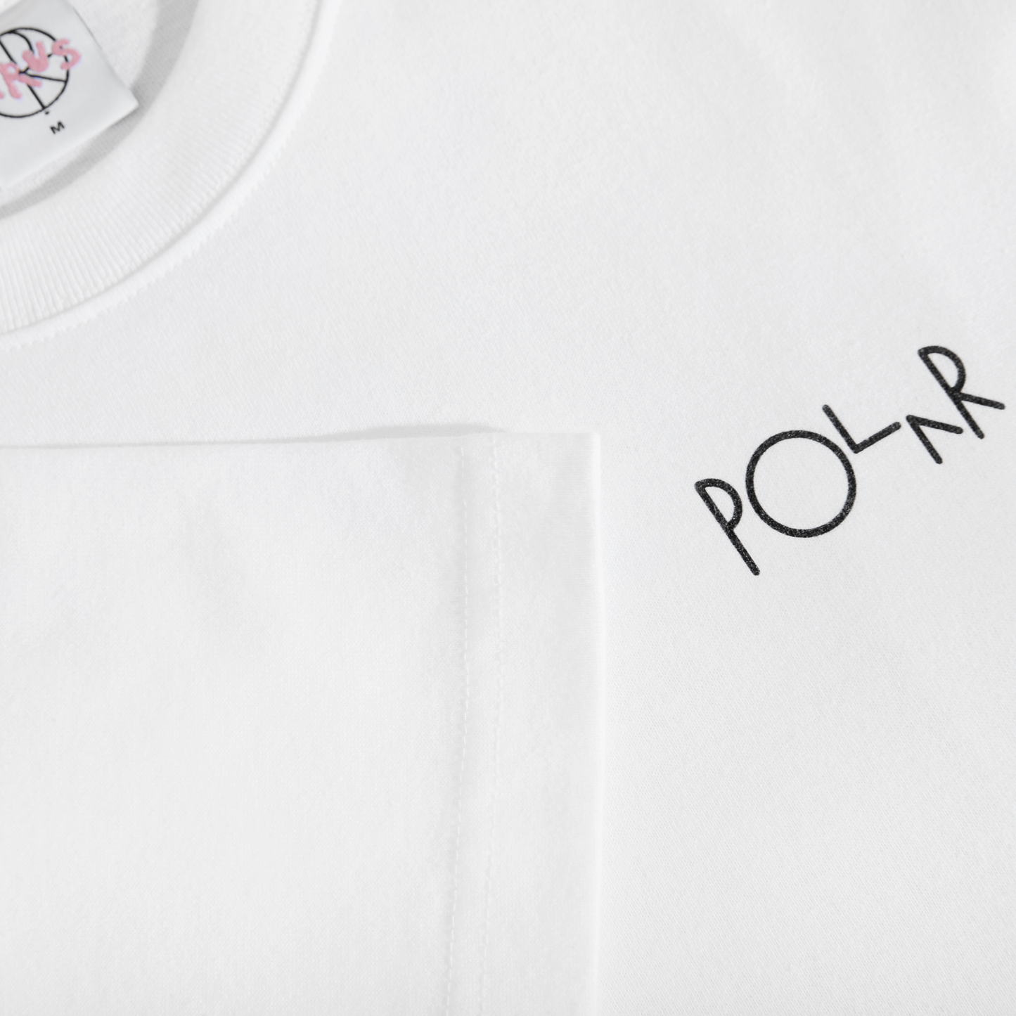 Polar Skate Co - Ourselves Collage Fill Logo Tee - White