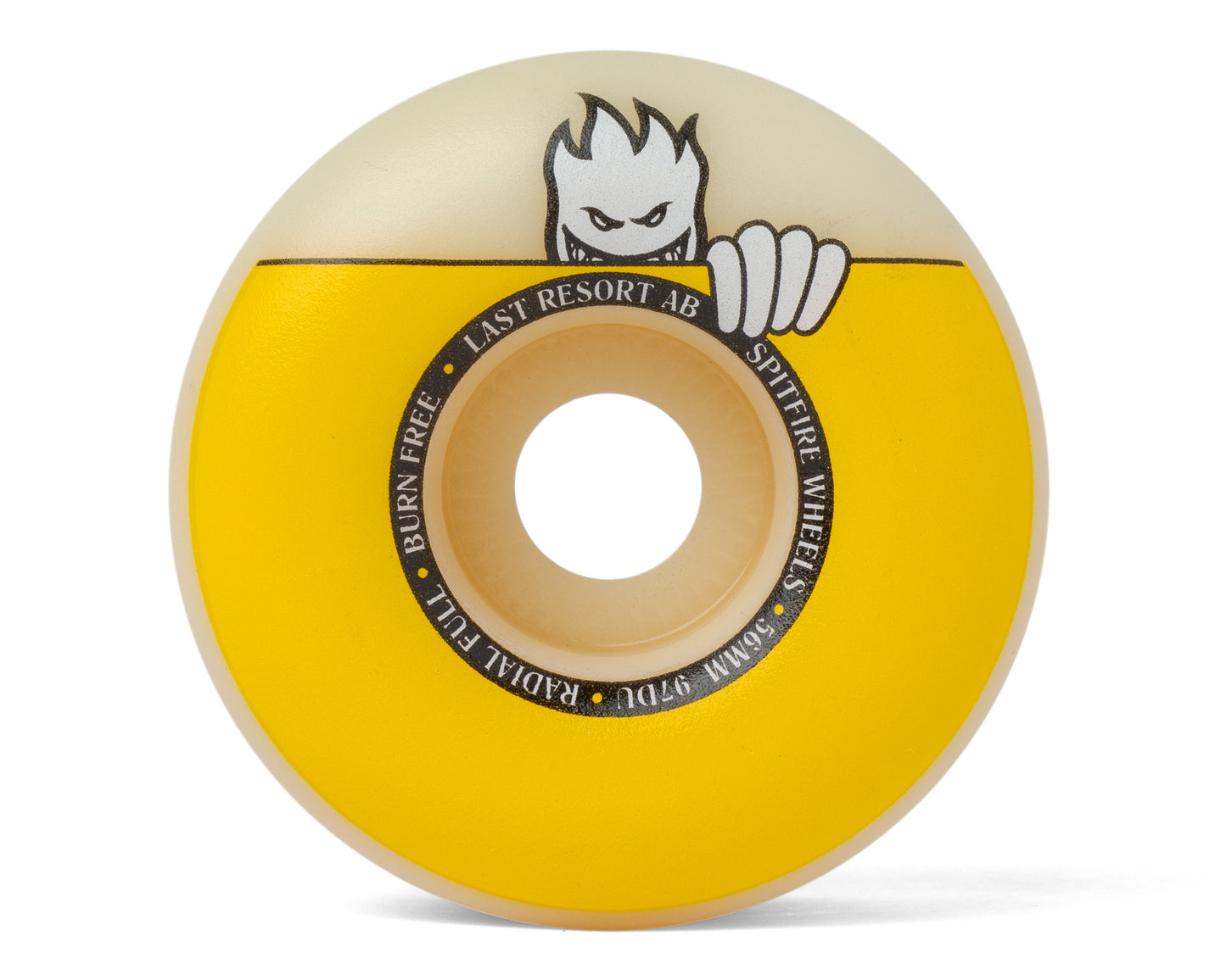 Last Resort AB X Spitfire Formula Four Radial Full Yellow 99Duro 56mm