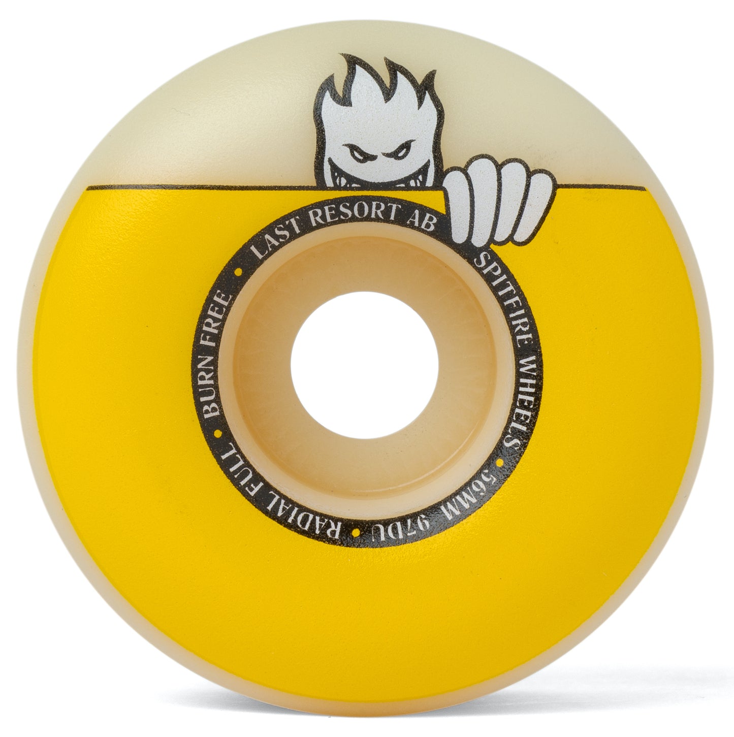 Last Resort AB X Spitfire Formula Four Radial Full Yellow 99Duro 56mm