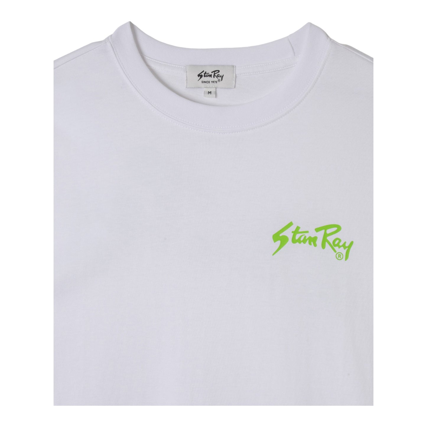 Stan Ray OG T-Shirt - White / Lime Green