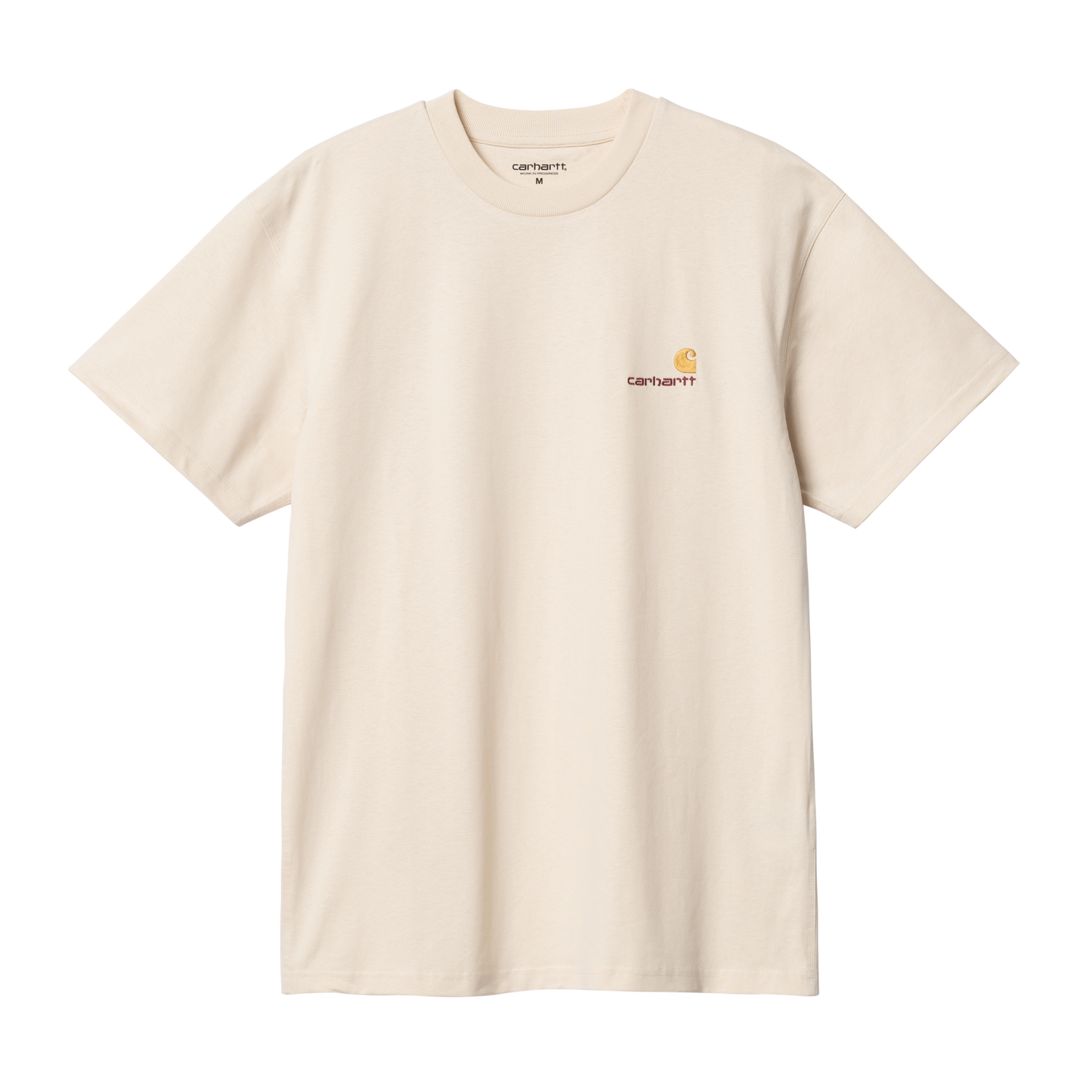 Carhartt WIP S/S American Script T-Shirt - Natural