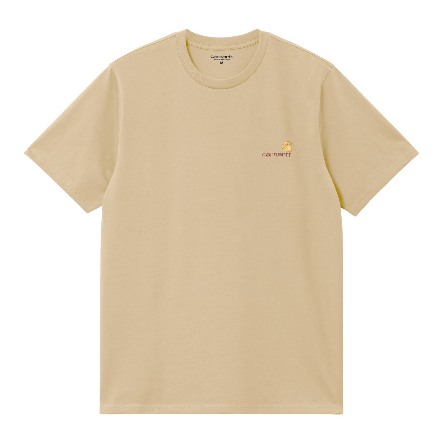 Carhartt WIP S/S American Script T-Shirt - Rattan