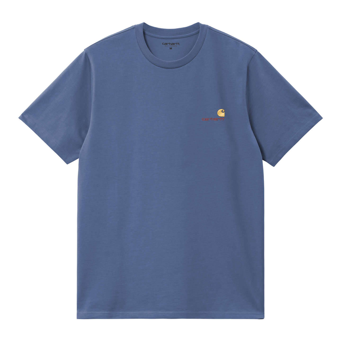 Carhartt WIP S/S American Script T-Shirt - Blue Iris