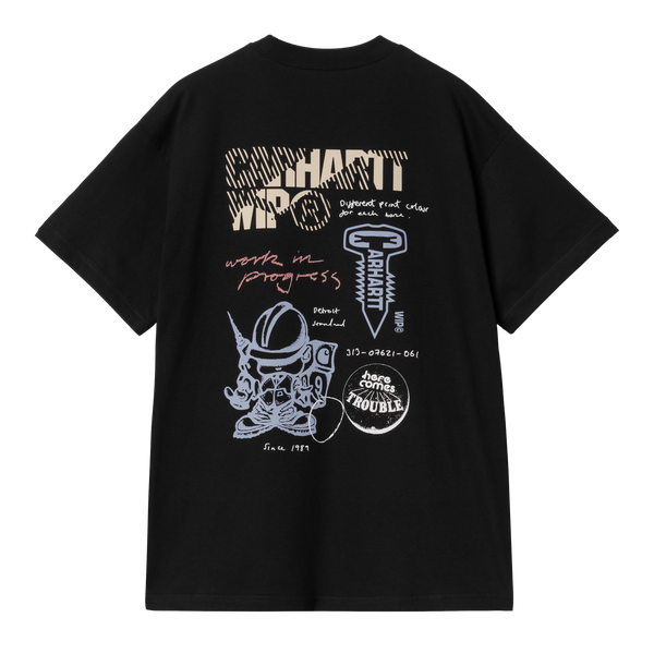 Carhartt WIP S/S Archivo T-Shirt - Black