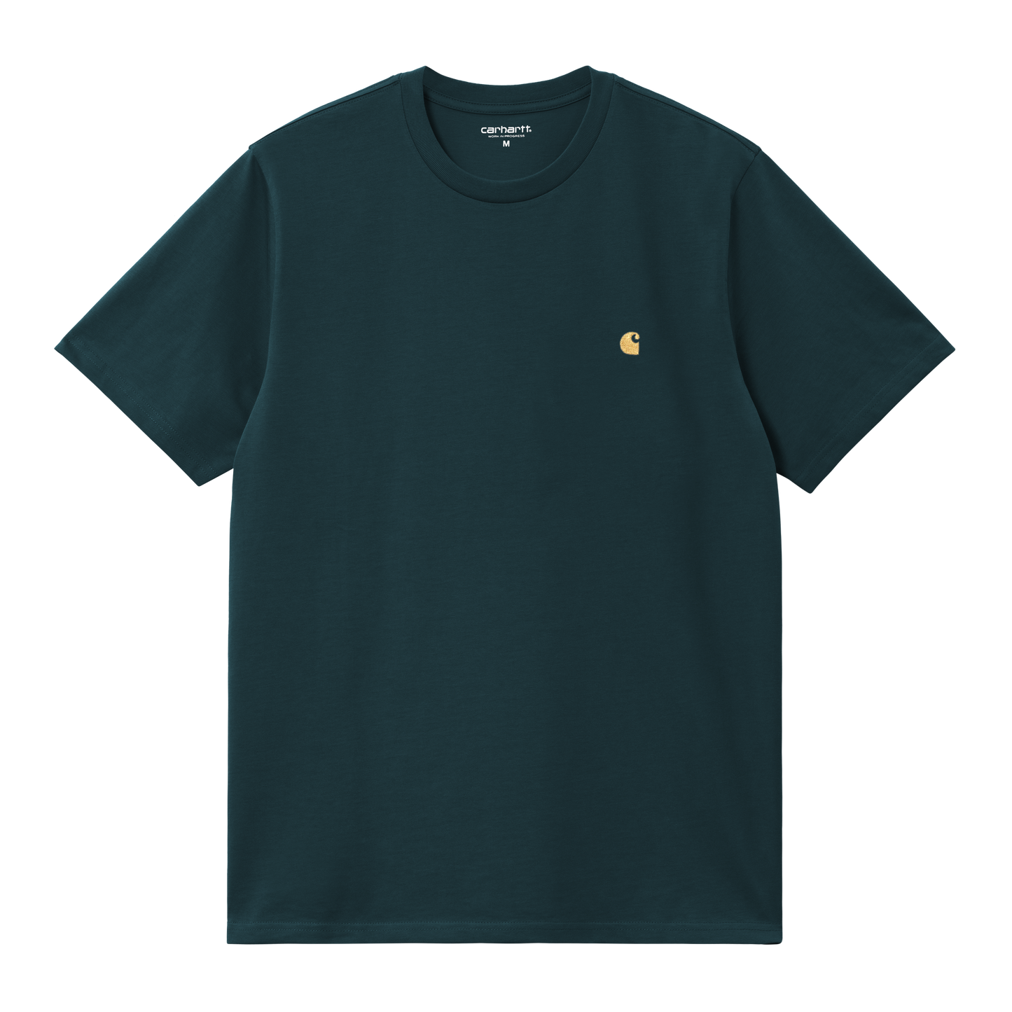 Carhartt WIP S/S Chase T-Shirt - Duck Blue / Gold