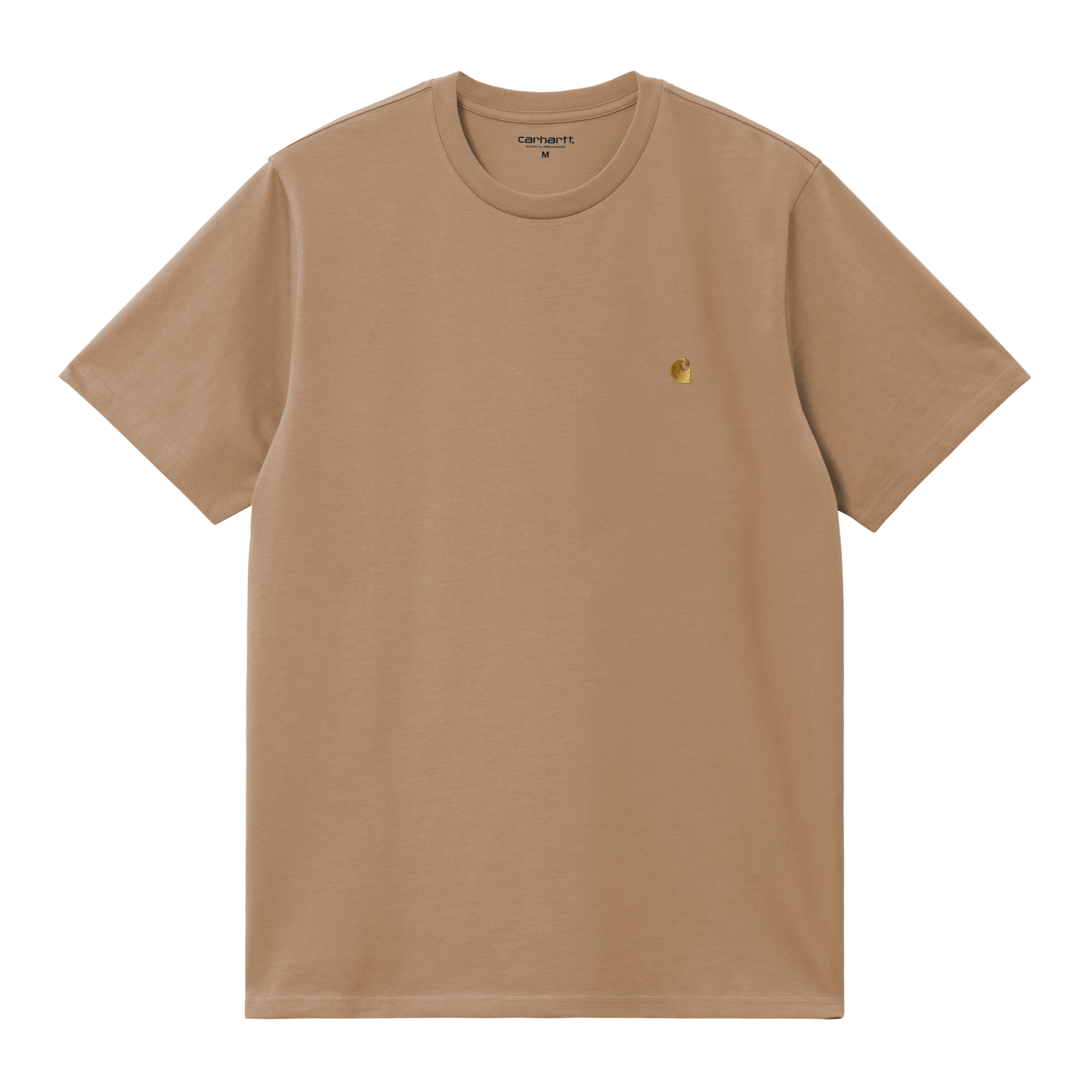 Carhartt WIP S/S Chase T-Shirt - Peanut / Gold