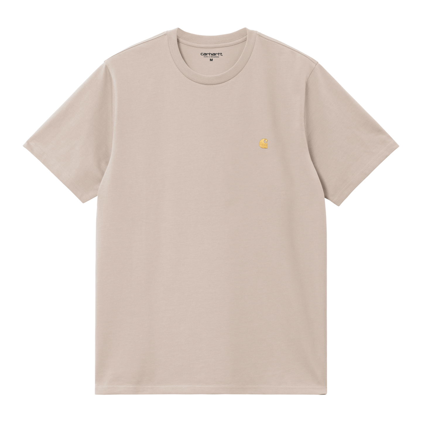 Carhartt WIP S/S Chase T-Shirt - Dusky Beige / Gold