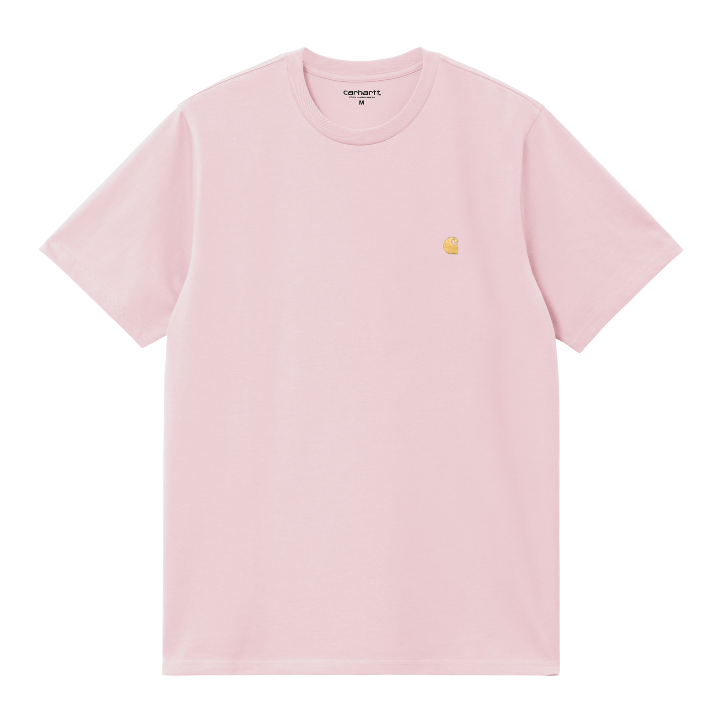 Carhartt WIP S/S Chase T-Shirt - Air Pink / Gold