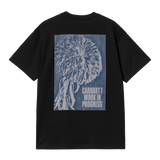 Carhartt WIP S/S Chrysanthemum T-Shirt - Black