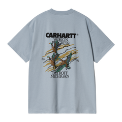 Carhartt WIP S/S Ducks T-Shirt - Misty Sky