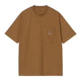 Carhartt WIP S/S Eldon Pocket T-Shirt - Hamilton Brown