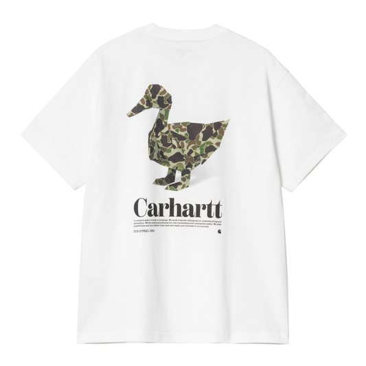 Carhartt WIP S/S Fold Duck T-Shirt - White