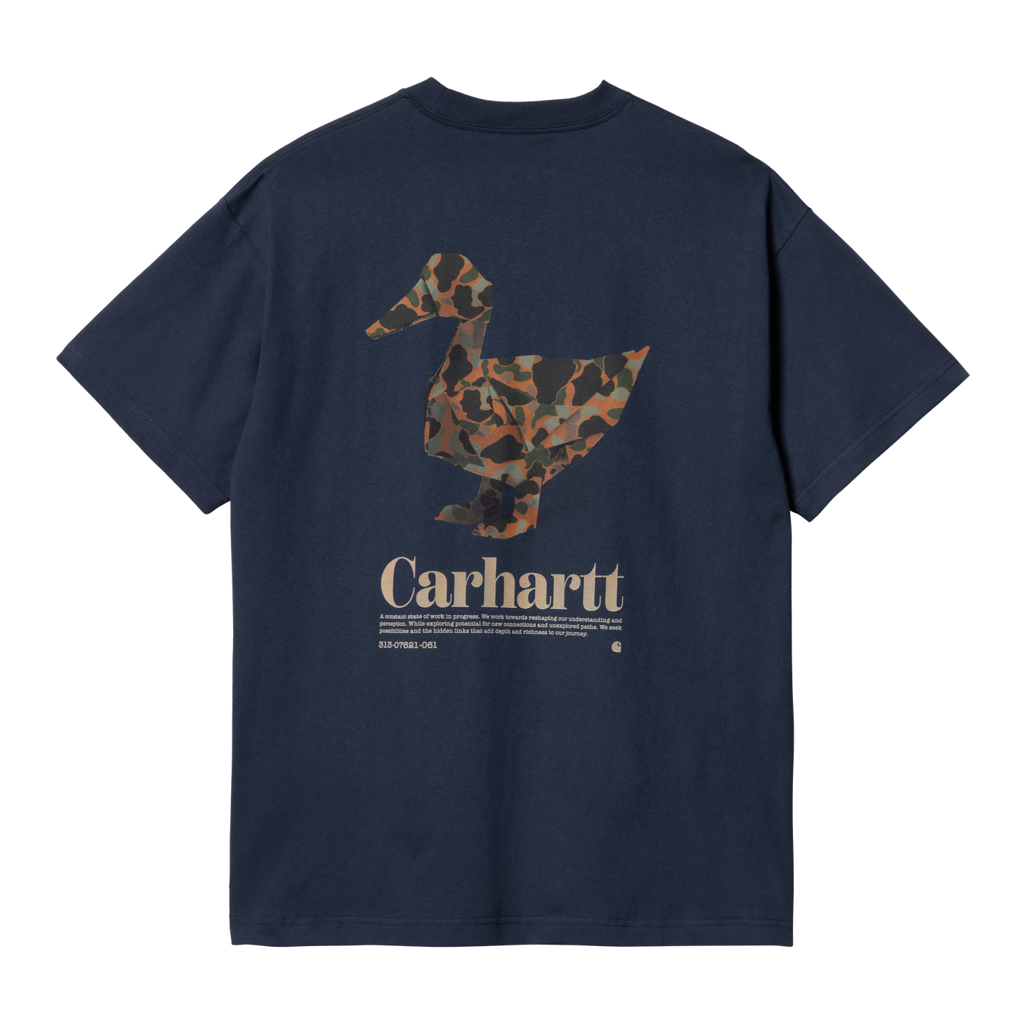 Carhartt WIP S/S Fold Duck T-Shirt - Air Force Blue